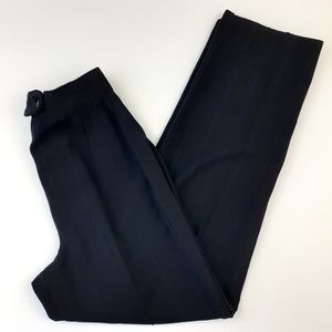 Giorgio Armani Black Wool Pants Size 22